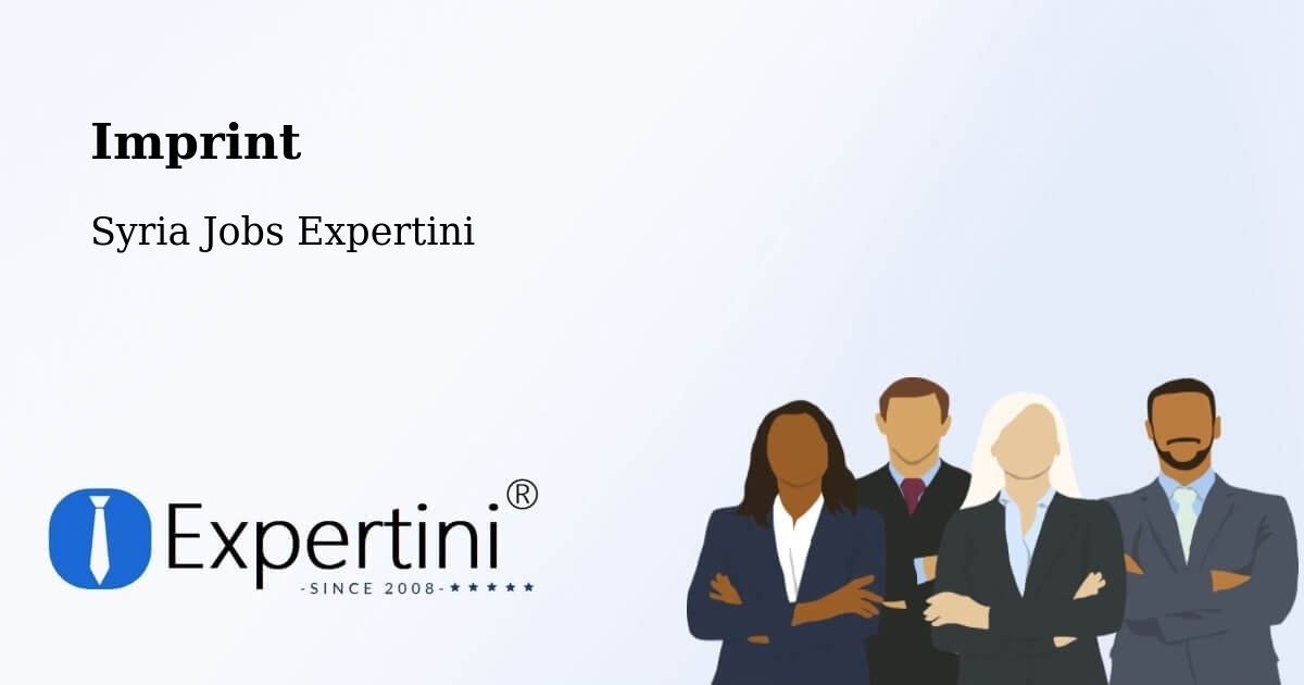Imprint – Ḩarastā - Syria Jobs Expertini