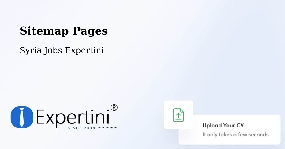 Sitemap Pages - Ḩarastā - Syria Jobs Expertini