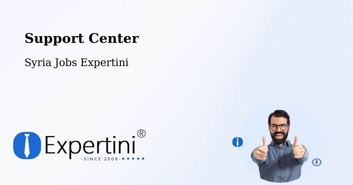 Support Services – Ḩarastā - Syria Jobs Expertini